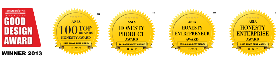 Good Design Award · Asia Honesty Awards
